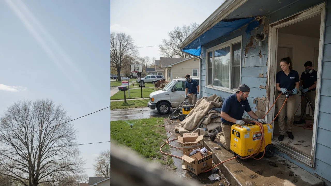 Basement Flood Cleanup in Blue Bell, PA near me